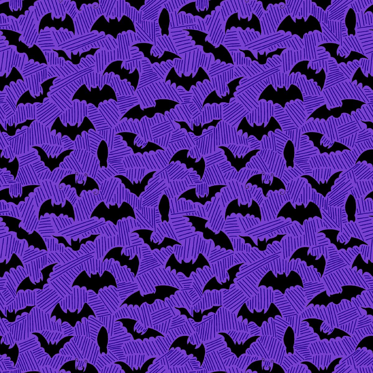 Kate Ward Thacker – Bat Cave – Purple Fabric