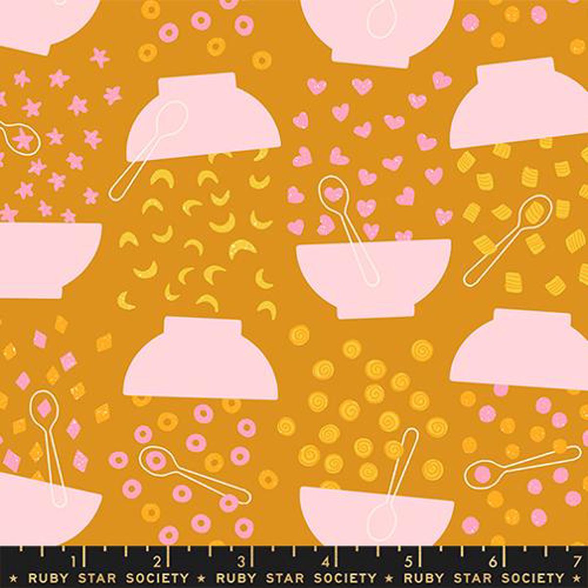 HONEY Flying Cereal- Egg and Friends by Kimberly Kight for Ruby Star Society