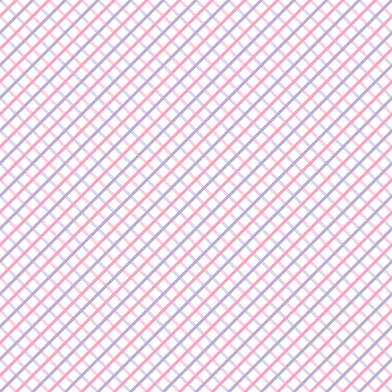 Princess Plaids Pattern 19 Quilting Cotton Fabric