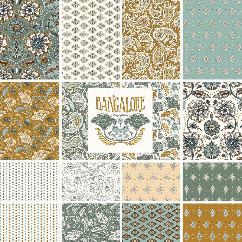Fabric Cloud9 Precuts Bangalore 42pc 10" Square Bundle 600389-X