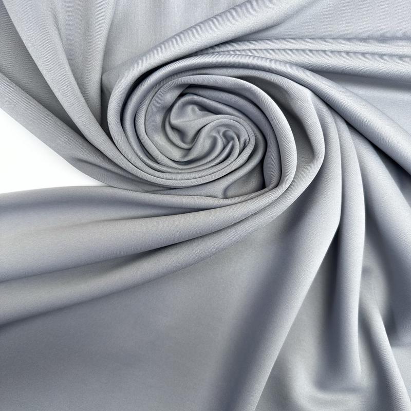 Gray Blue Blend Knitted Fabric