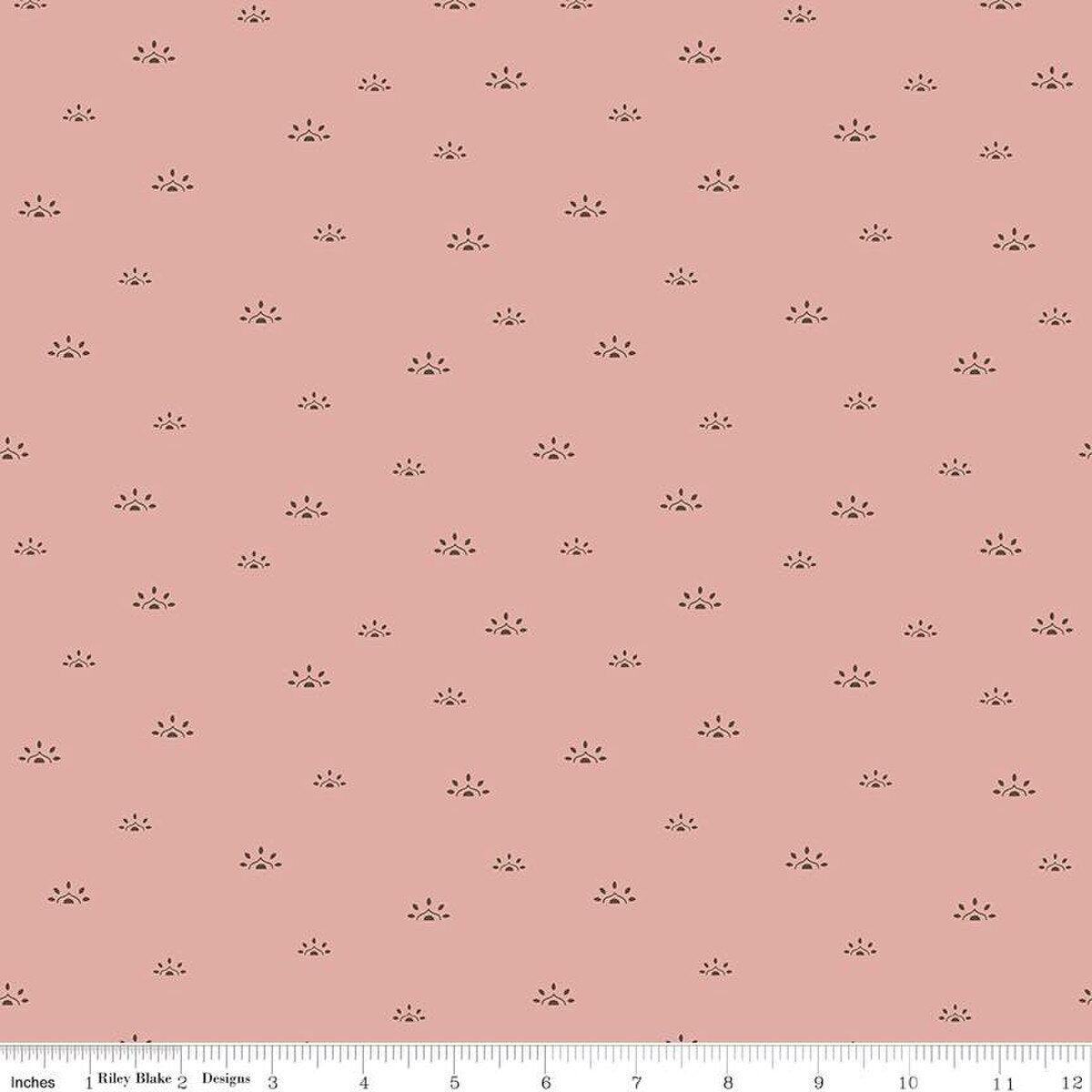 Woodblock Dusty Rose
