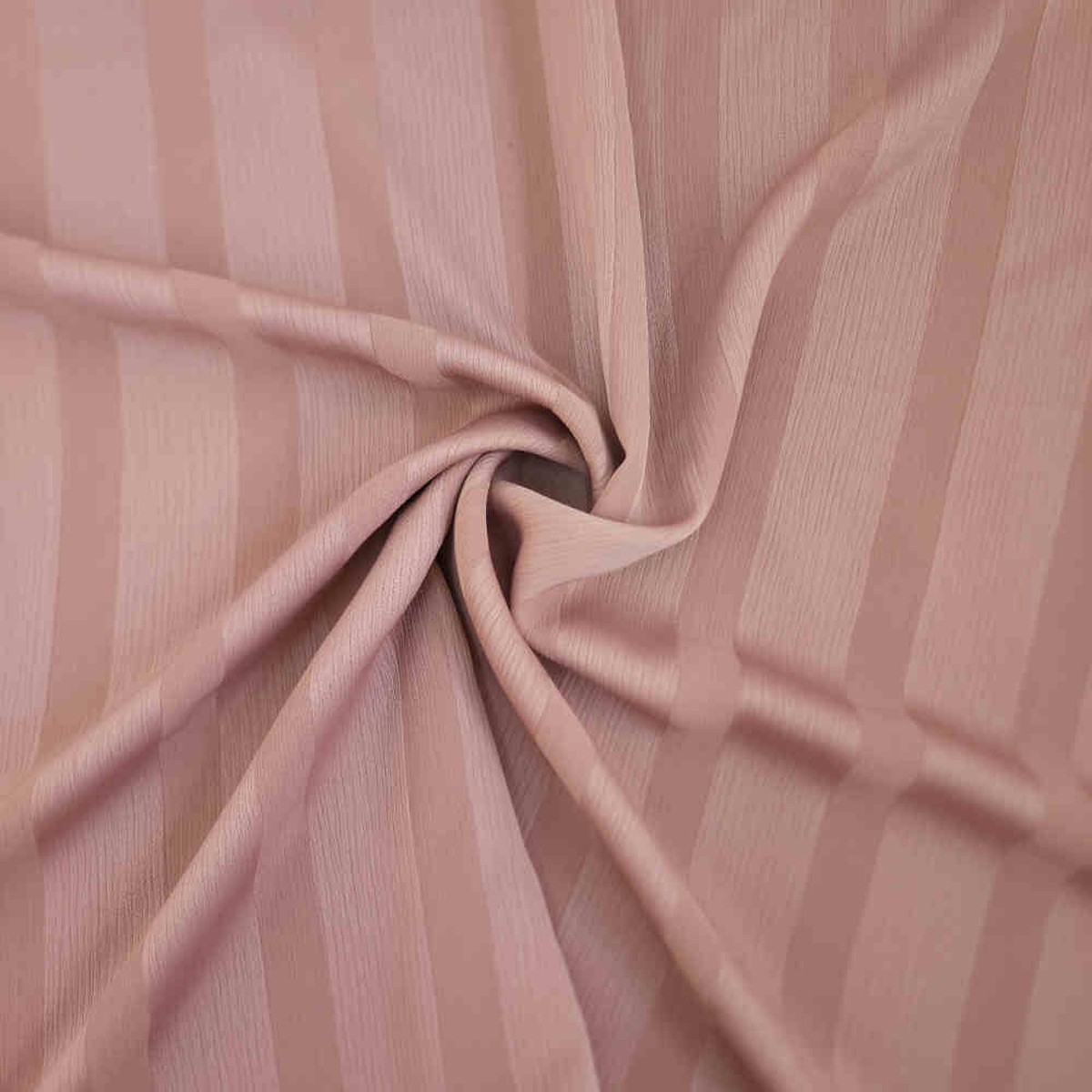 Yoryu Embossed Milk Georgette - Dusty Pink