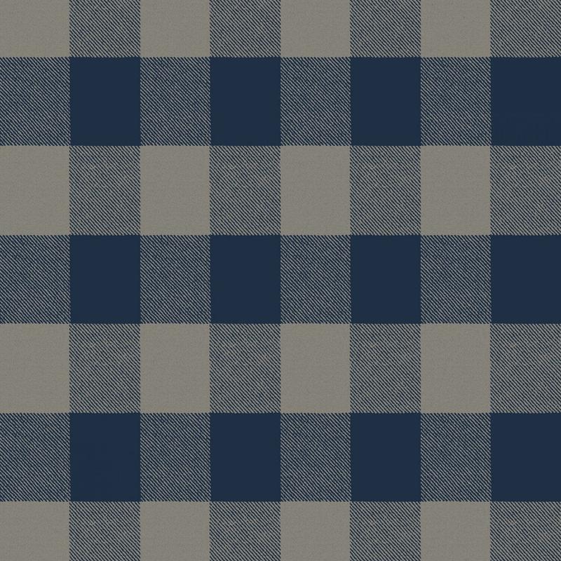 Winter Playground by Dan DiPaolo Denim Winter Playground Buffalo Plaid Y2768-89 Cotton Woven Fabric