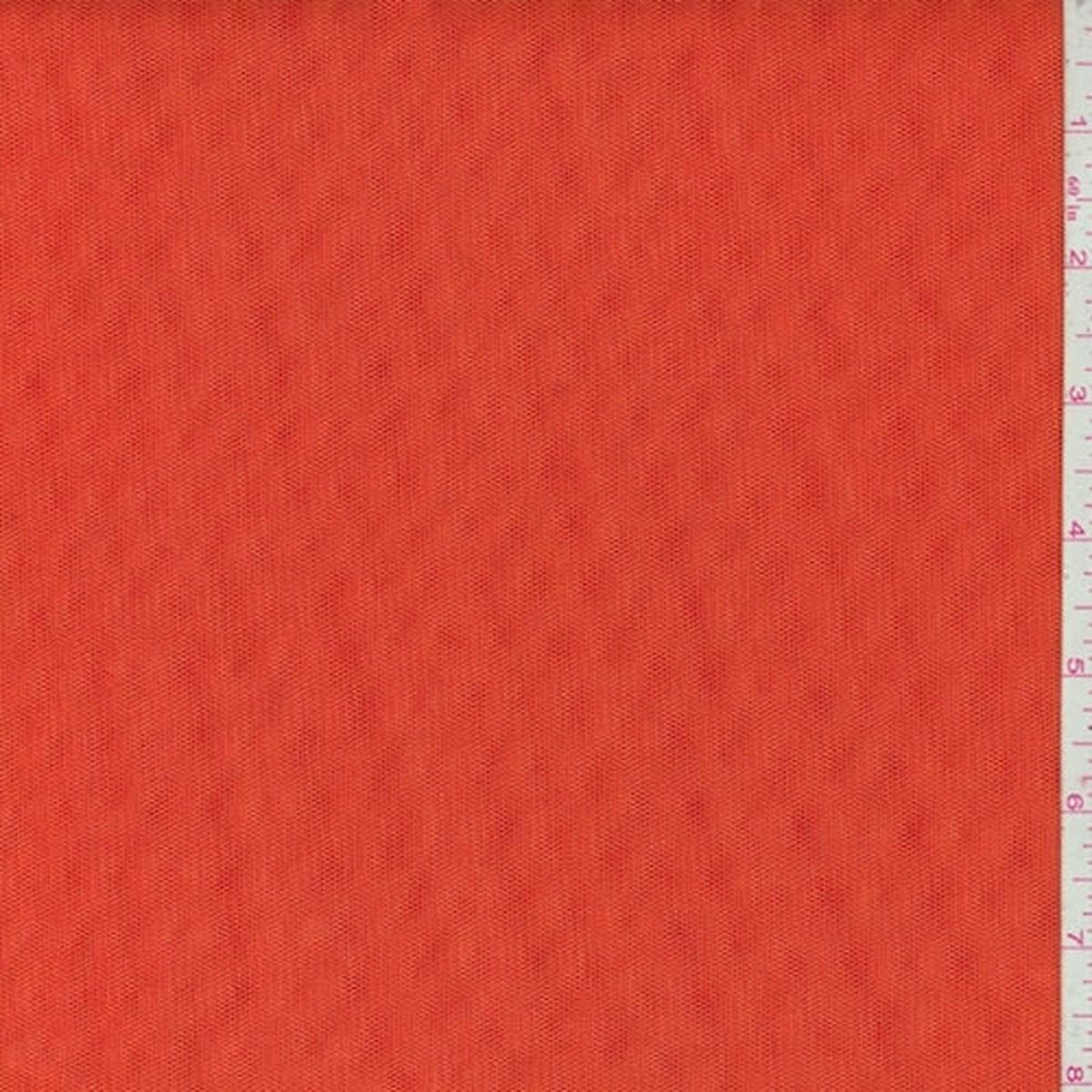 1 5/8 YD PC-Orange Tulle Fabric