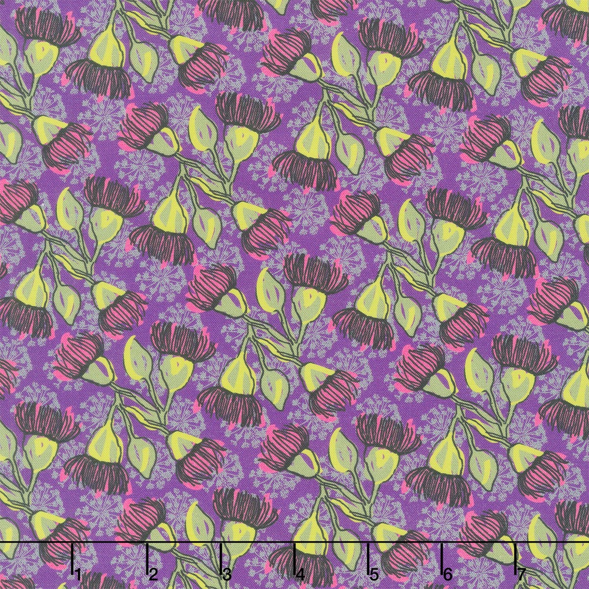 Winding Road - Eucalyptus Grape Yardage