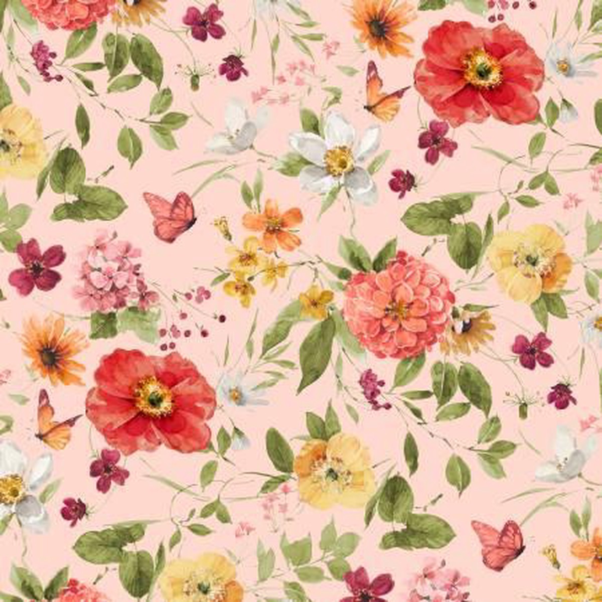 Wilmington Prints, Lisa Audit, Blessed by Nature, 3041-17810-873, Peach