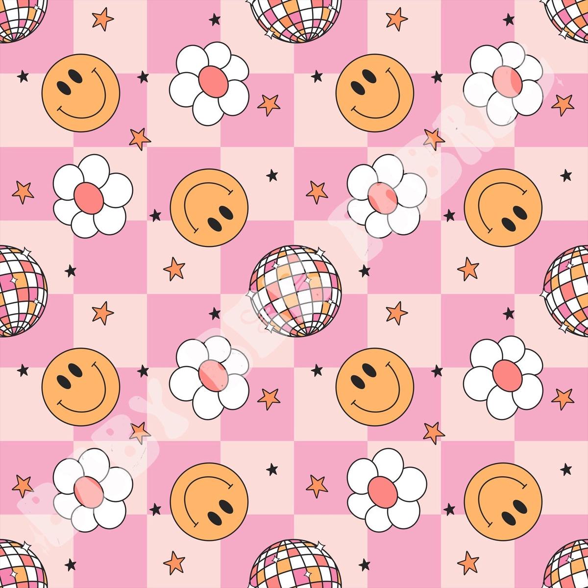 Yellow Disco Smiley