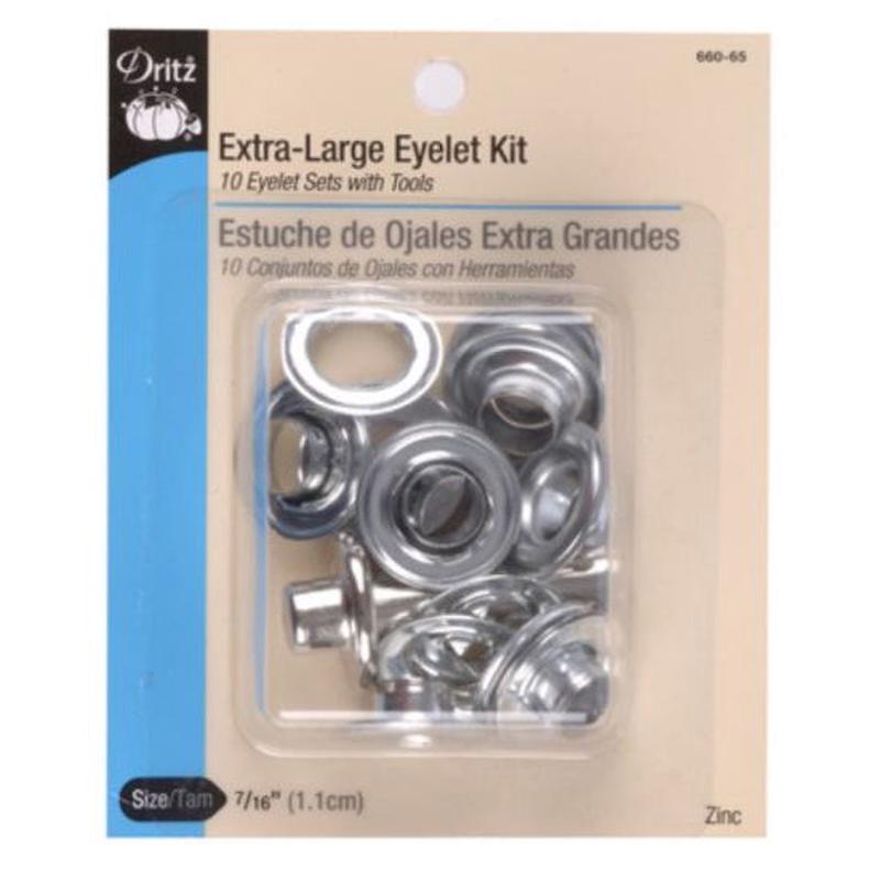 Extra-Large Eyelet Kit Zinc 660-65