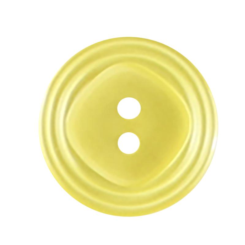 Yellow Textured Button DB-0833, 0834