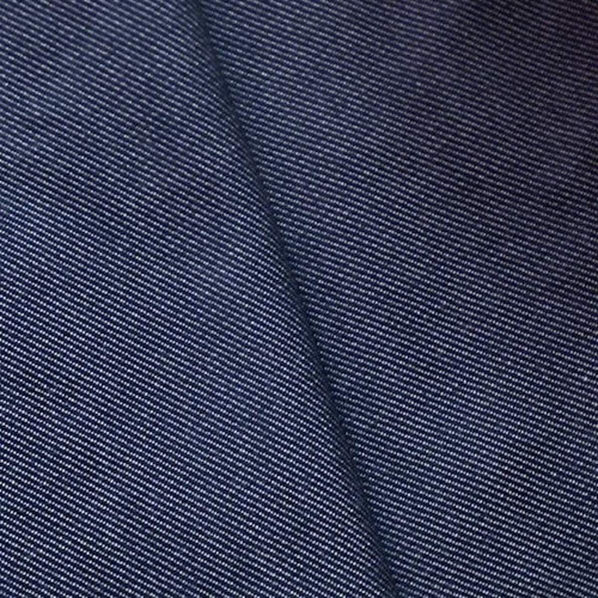 4 YD PC-Dark Blue/White Wool Blend Twill Home Decorating Fabric