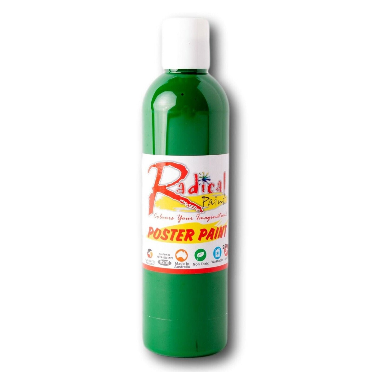 xx Radical Poster Paint Brilliant Green 250ml