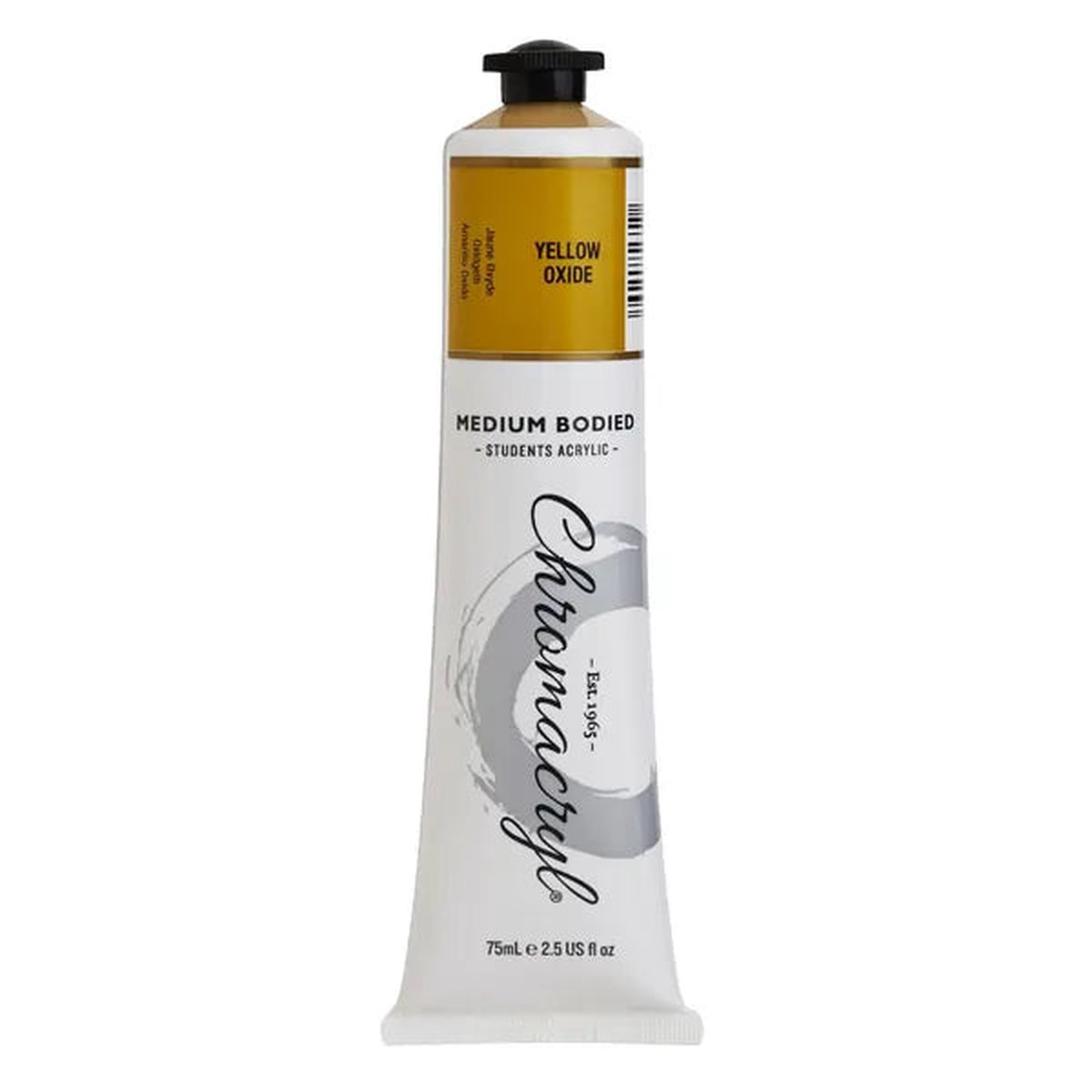 YELLOW OXIDE Chromacryl Student Acrylic 75ml