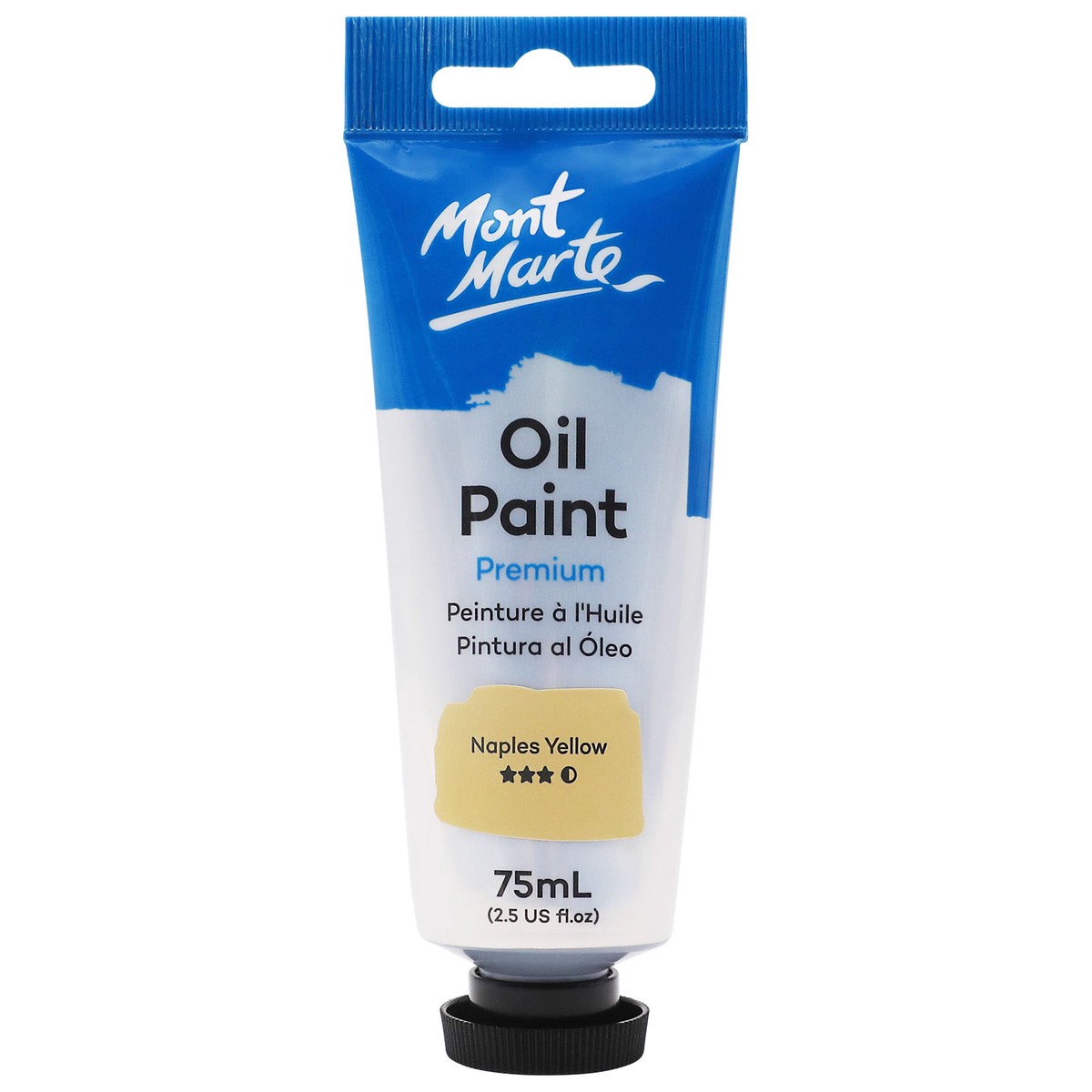xx Mont Marte Oil Paint 75ml Tube- Naples Yellow