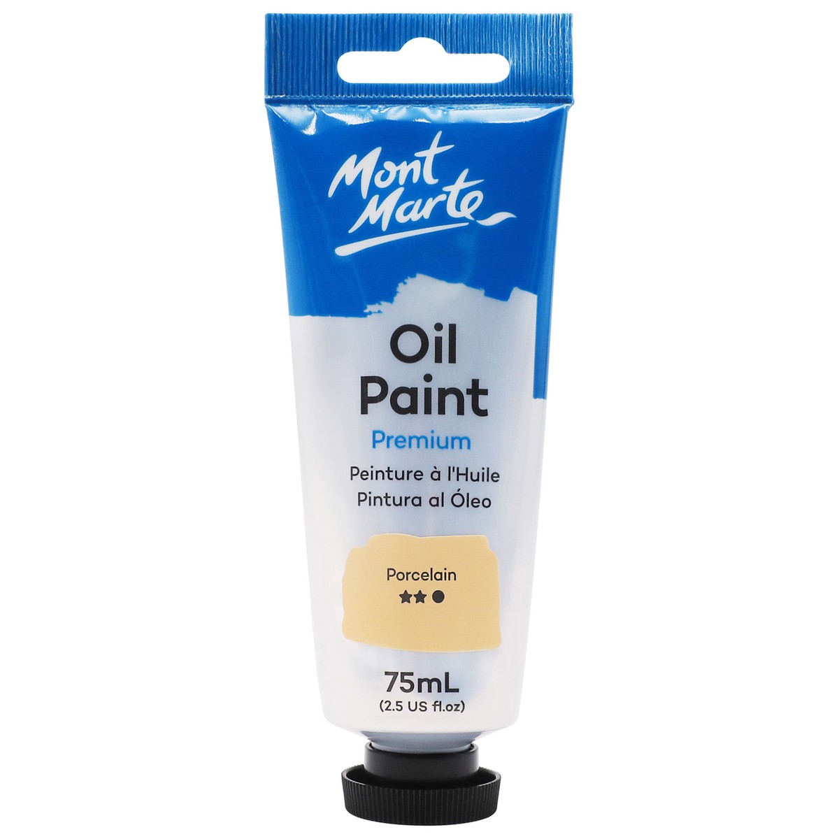 xx Mont Marte Oil Paint 75ml Tube- Porcelain