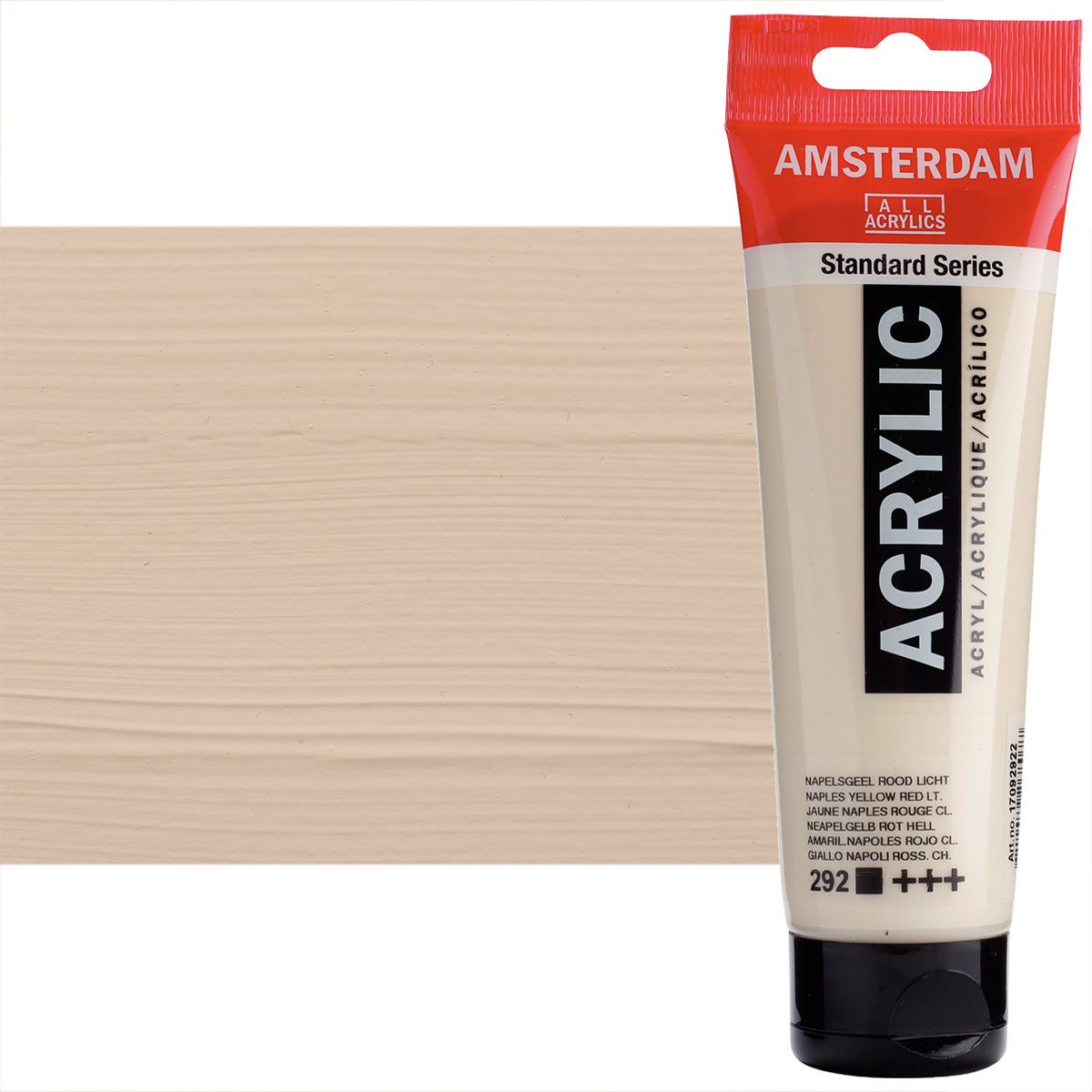 xx NAPLES YELLOW RED LIGHT Amsterdam Standard Acrylic 120ml