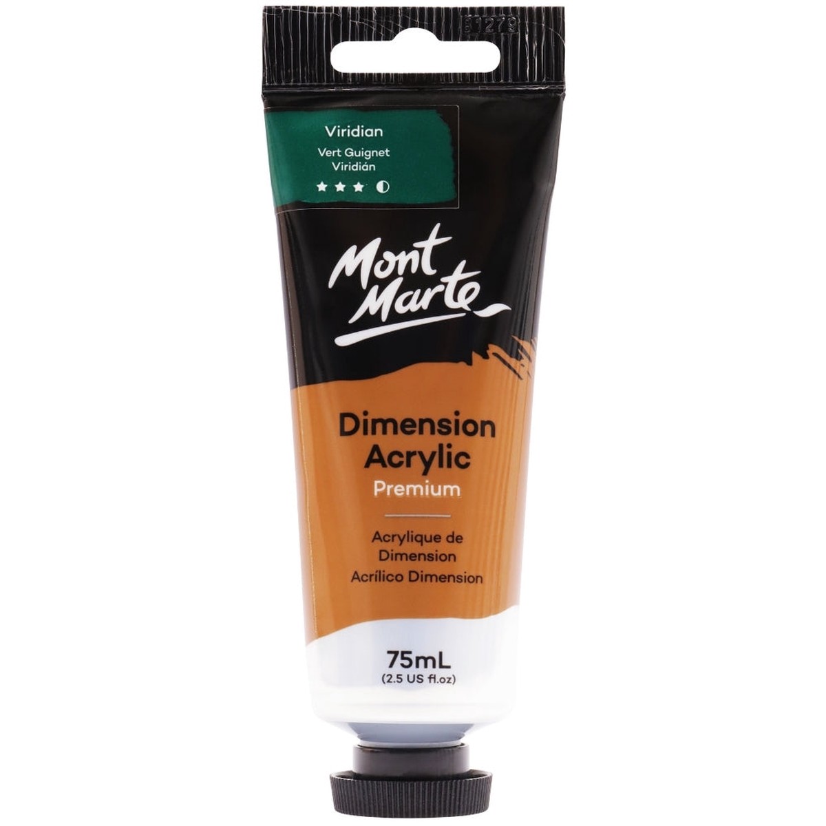 xx Mont Marte Dimension Acrylic Paint 75ml Tube - Viridian
