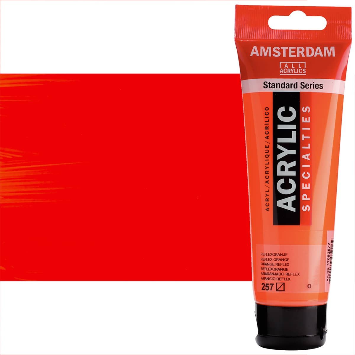 xx REFLEX ORANGE Amsterdam Standard Acrylic 120ml