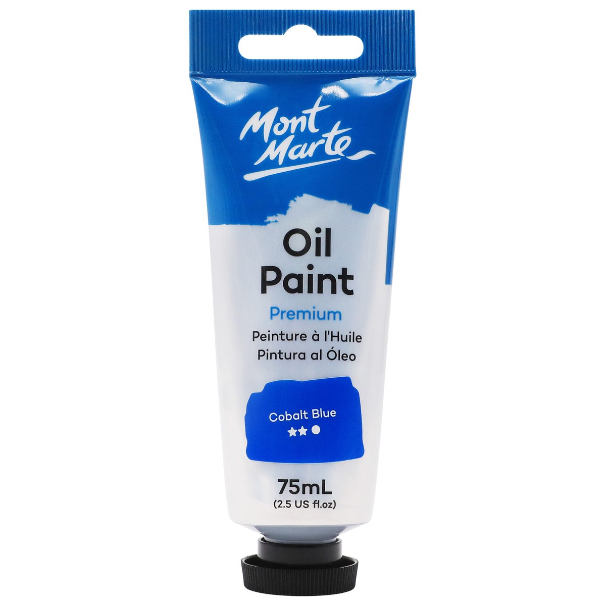 xx Mont Marte Oil Paint 75ml Tube- Cobalt Blue