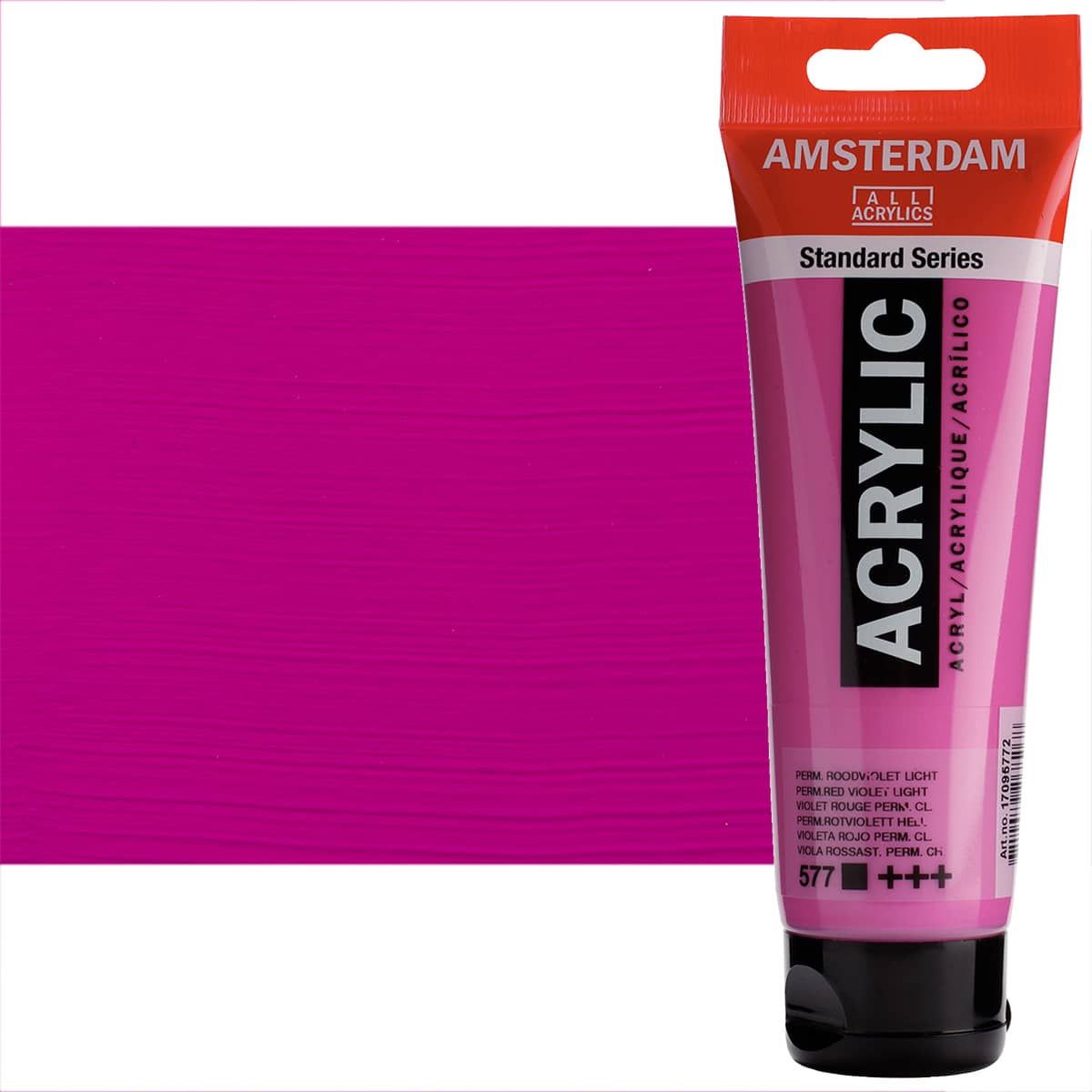 xx PERM. RED VIOLET LIGHT Amsterdam Standard Acrylic 120ml
