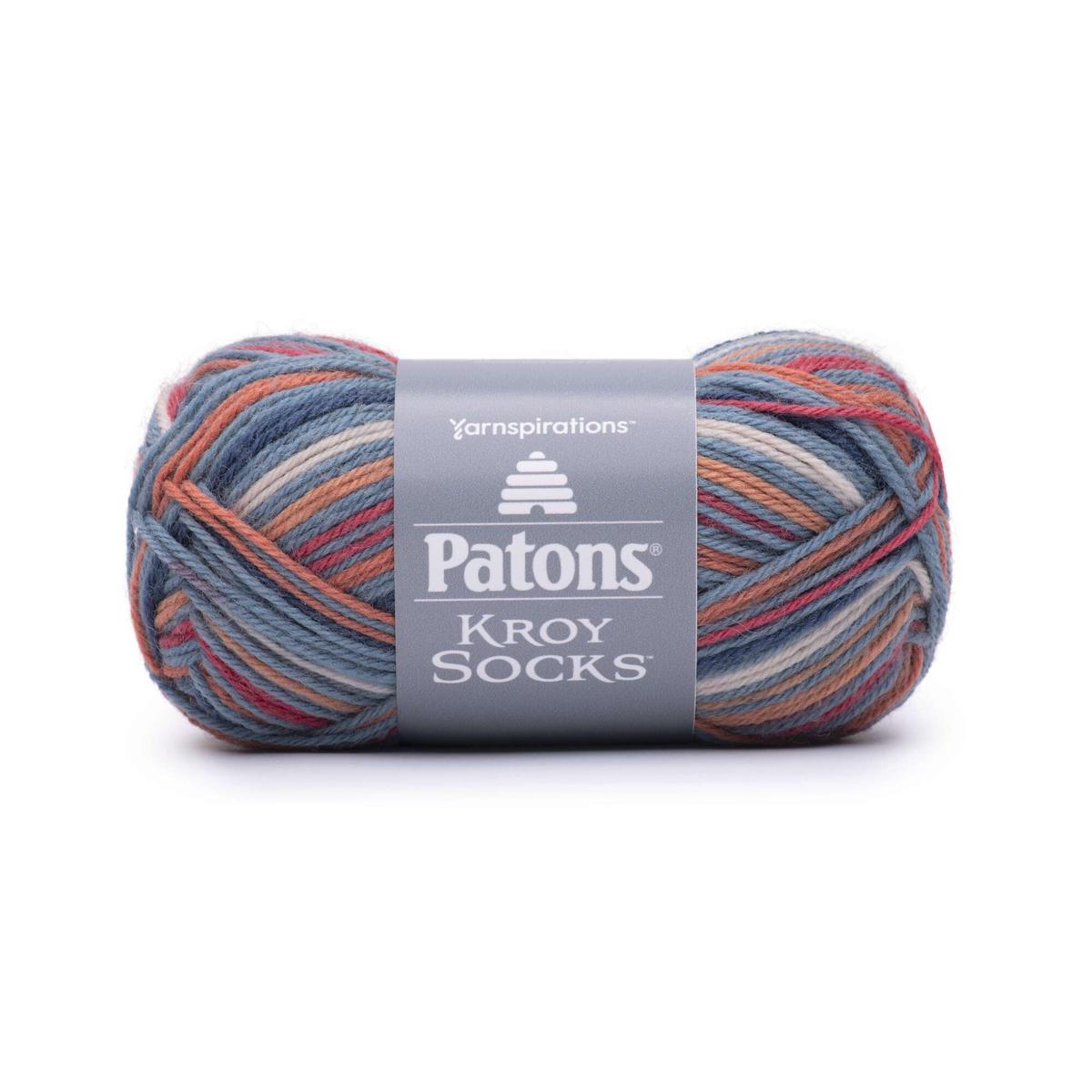 Patons Kroy Socks Yarn - Seventies Stripes