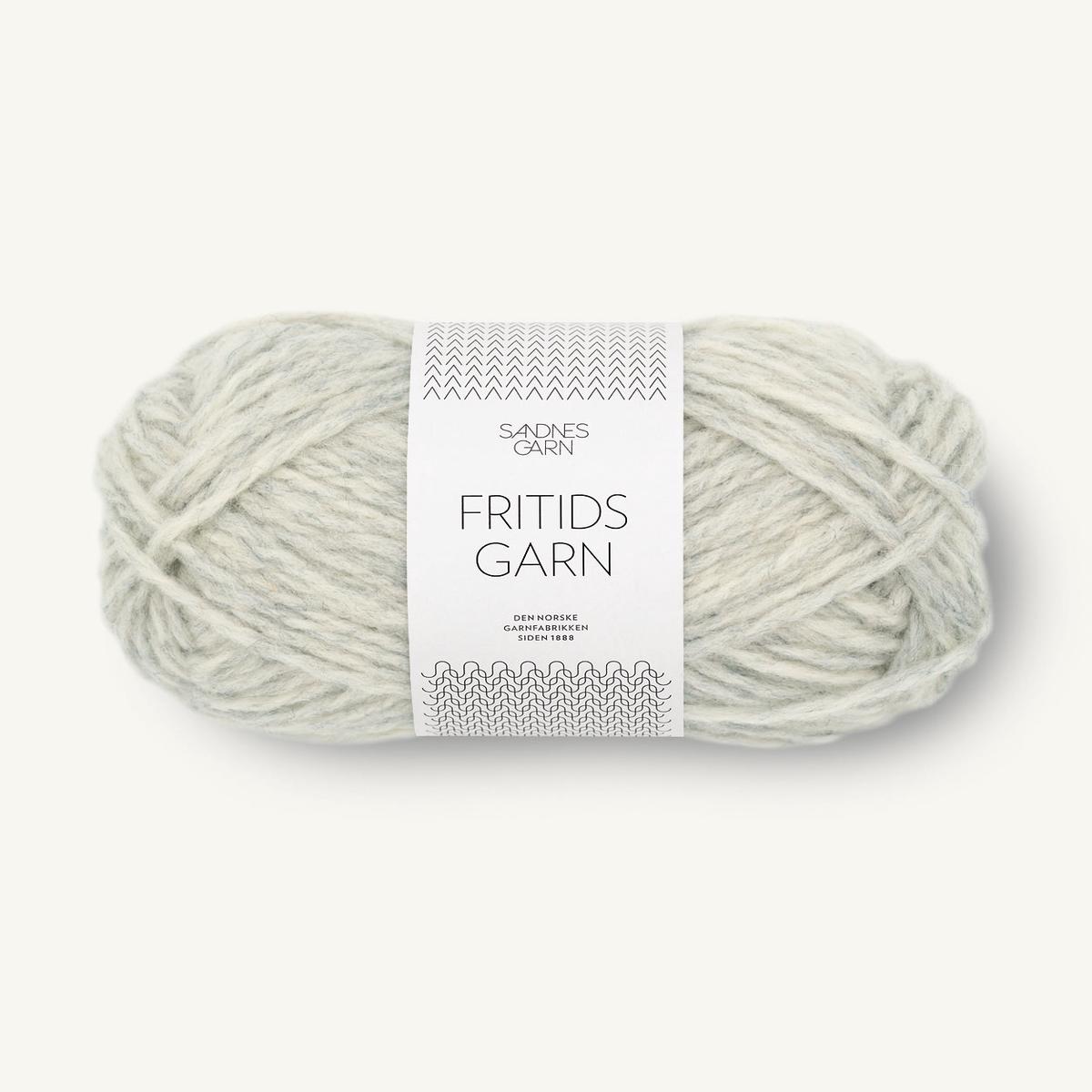 1021 Light Grey Heather - Leisure Yarn