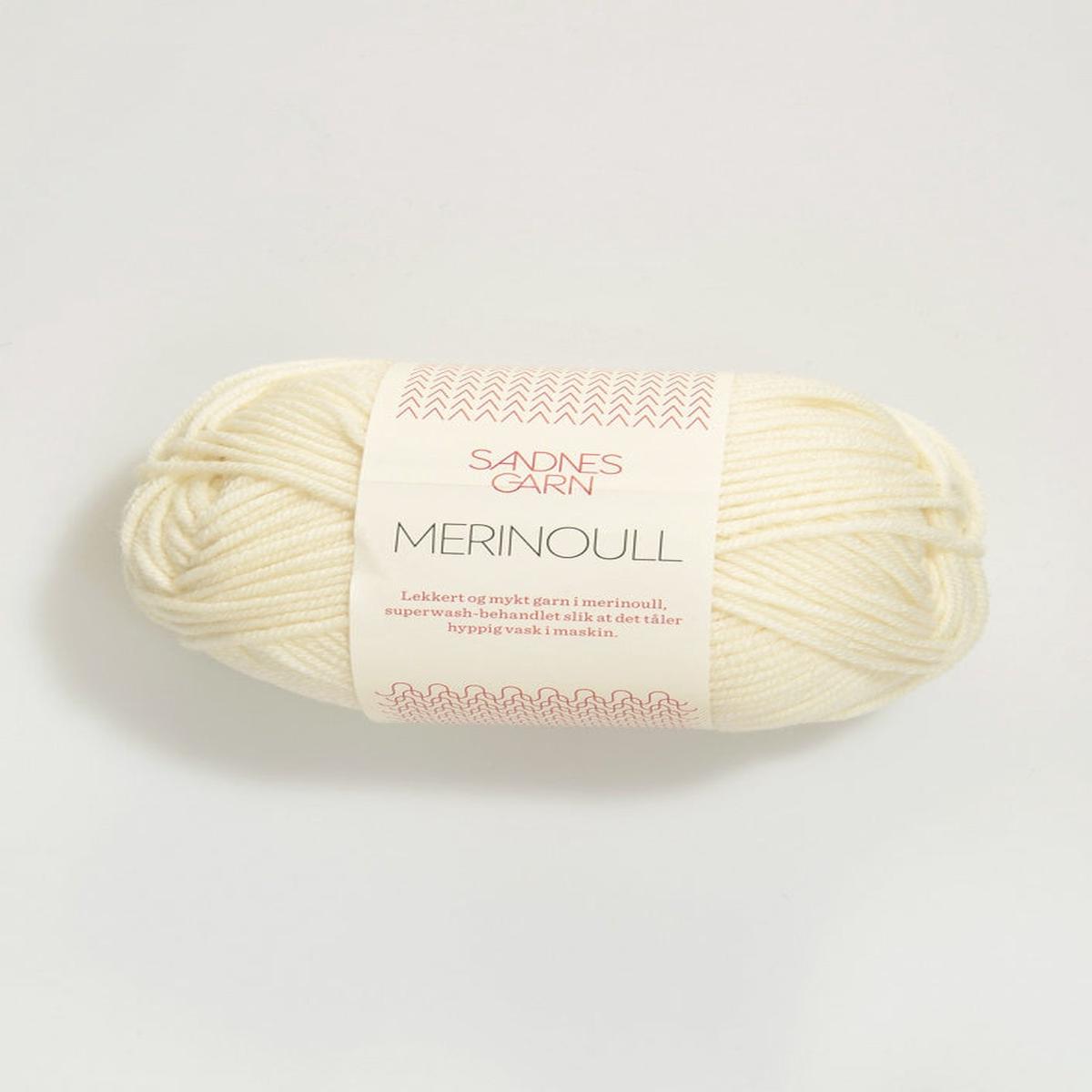 1002 Natural White - Merino Wool