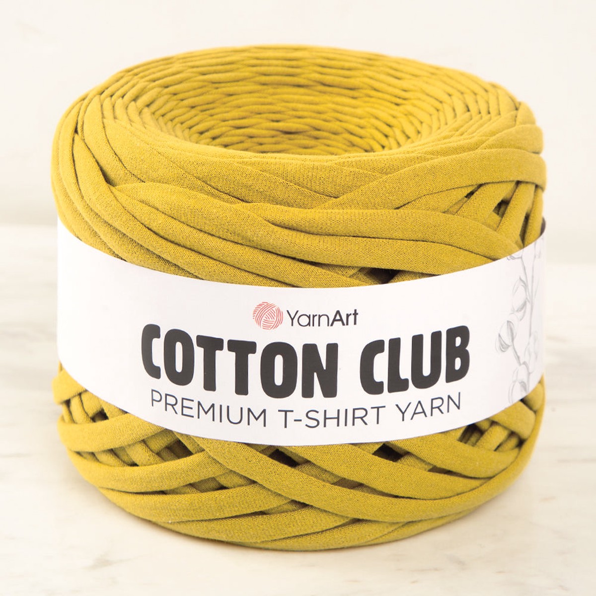 Yarnart COTTON CLUB T-Shirt Yarn Mustard-7357