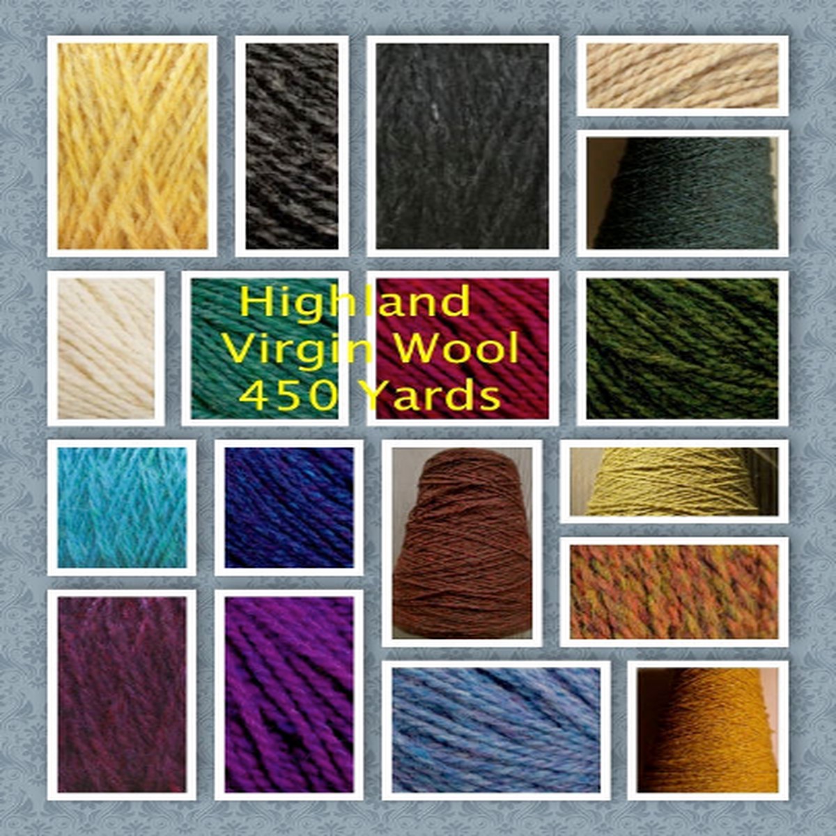 100 Virgin Highland Wool Yarn