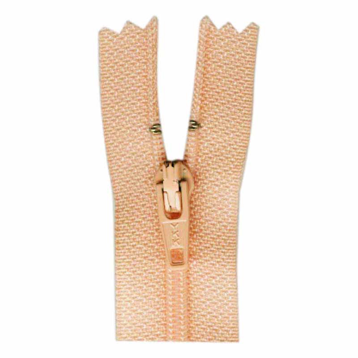 COSTUMAKERS General Purpose Closed End Zipper 18cm (7) - Peach - 1700