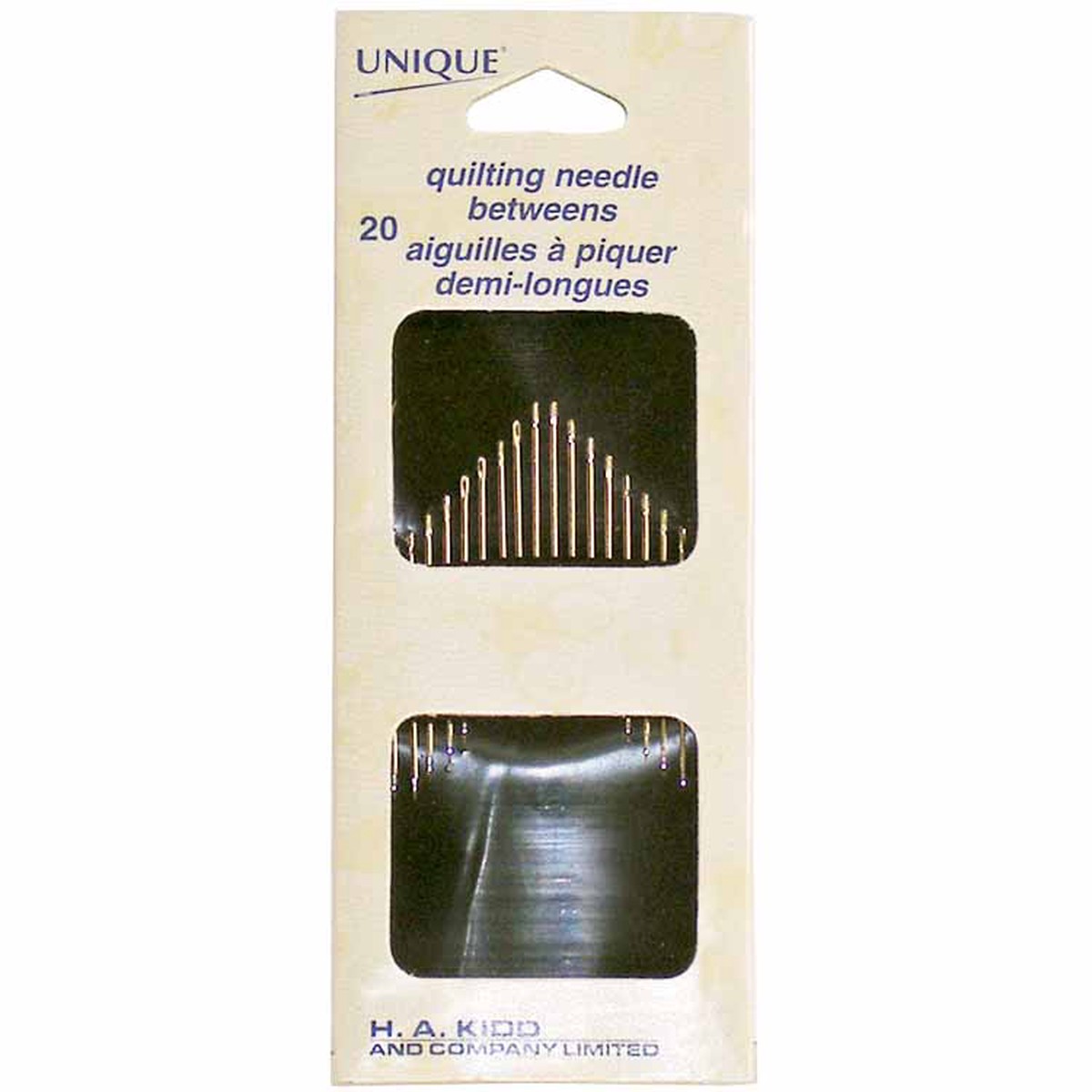 UNIQUE SEWING Quilting Needles - size 12 - 23pcs