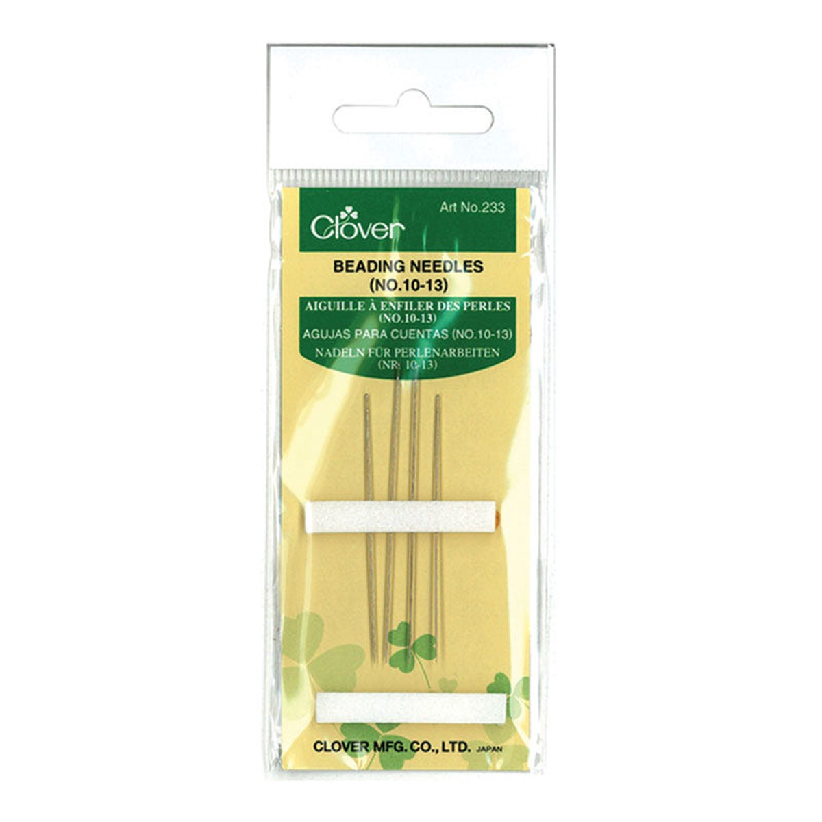 CLOVER - Beading Needles #10-13