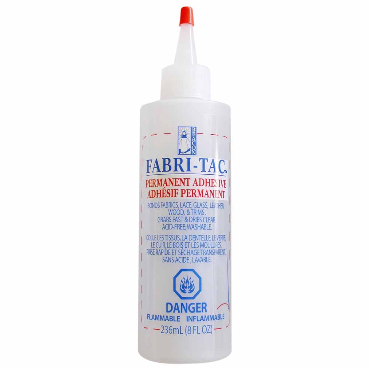 BEACON FabriTac Permanent Adhesive - 236ml (8oz)