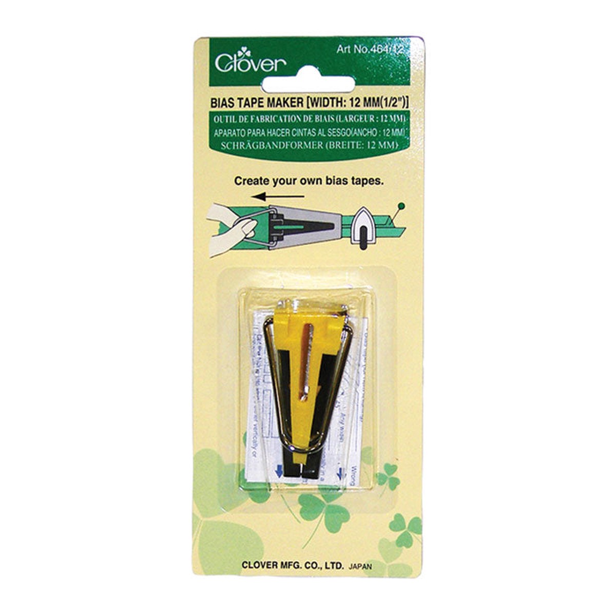 CLOVER - Bias Tape Maker - 12mm