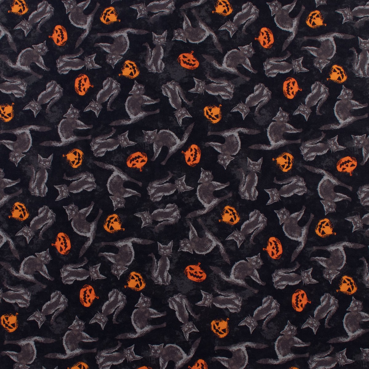 Windham Fabrics - Printed Cotton - HALLOW'S EVE - 002 - Black