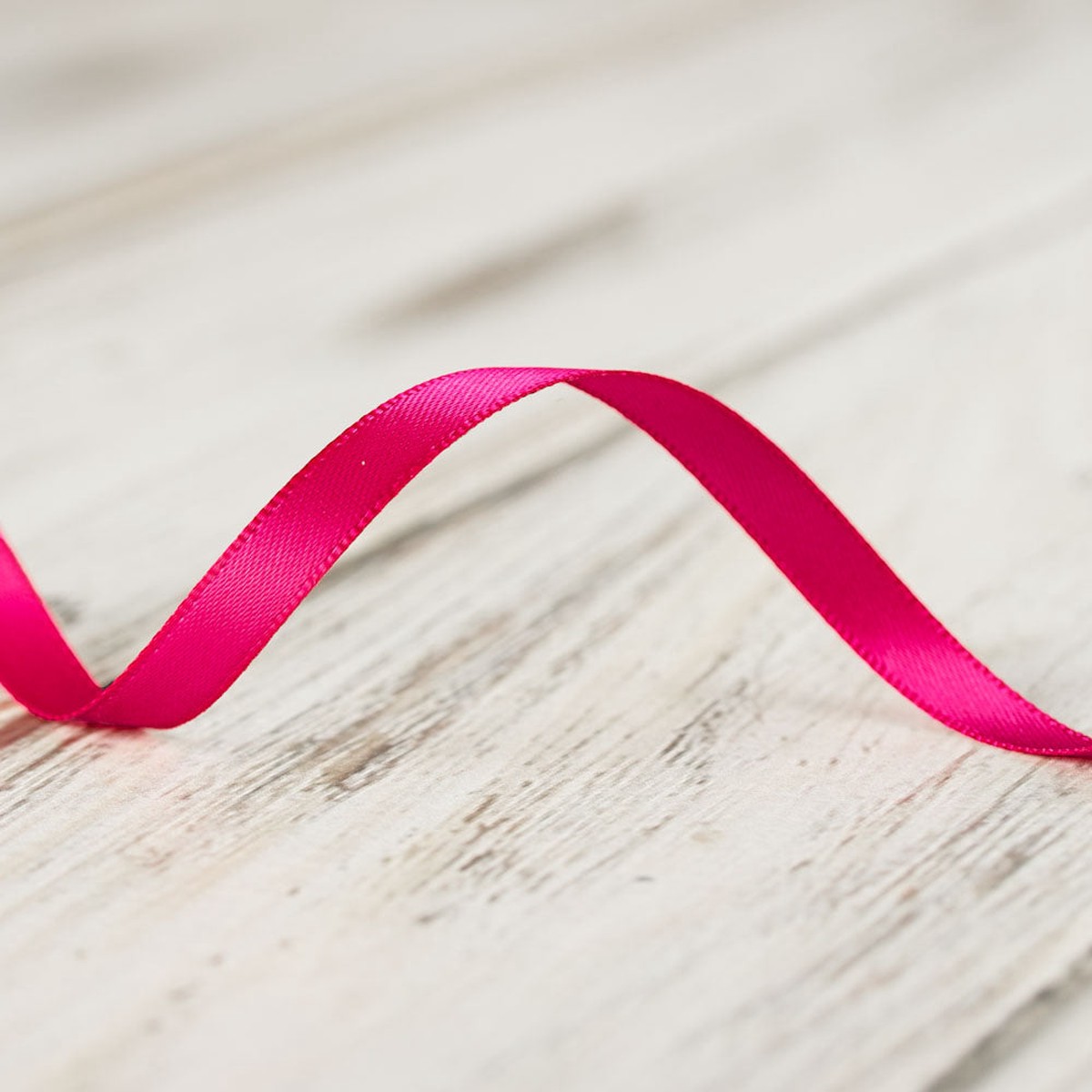 6mm Double Faced Satin Ribbon - Azalea
