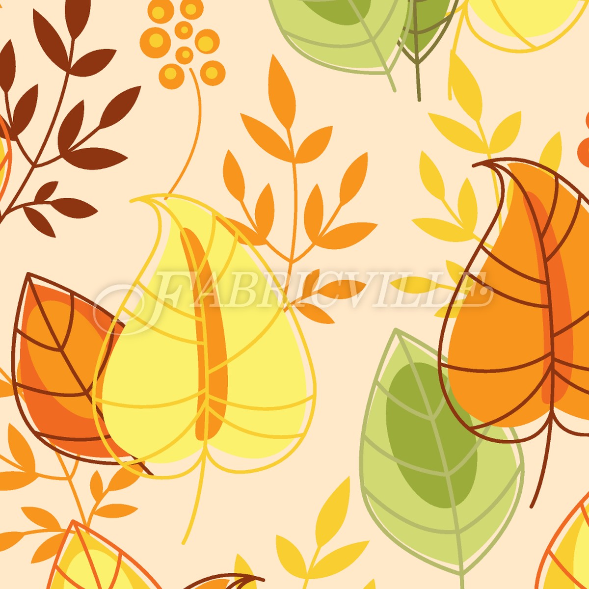 Rising Autumn Leaves
