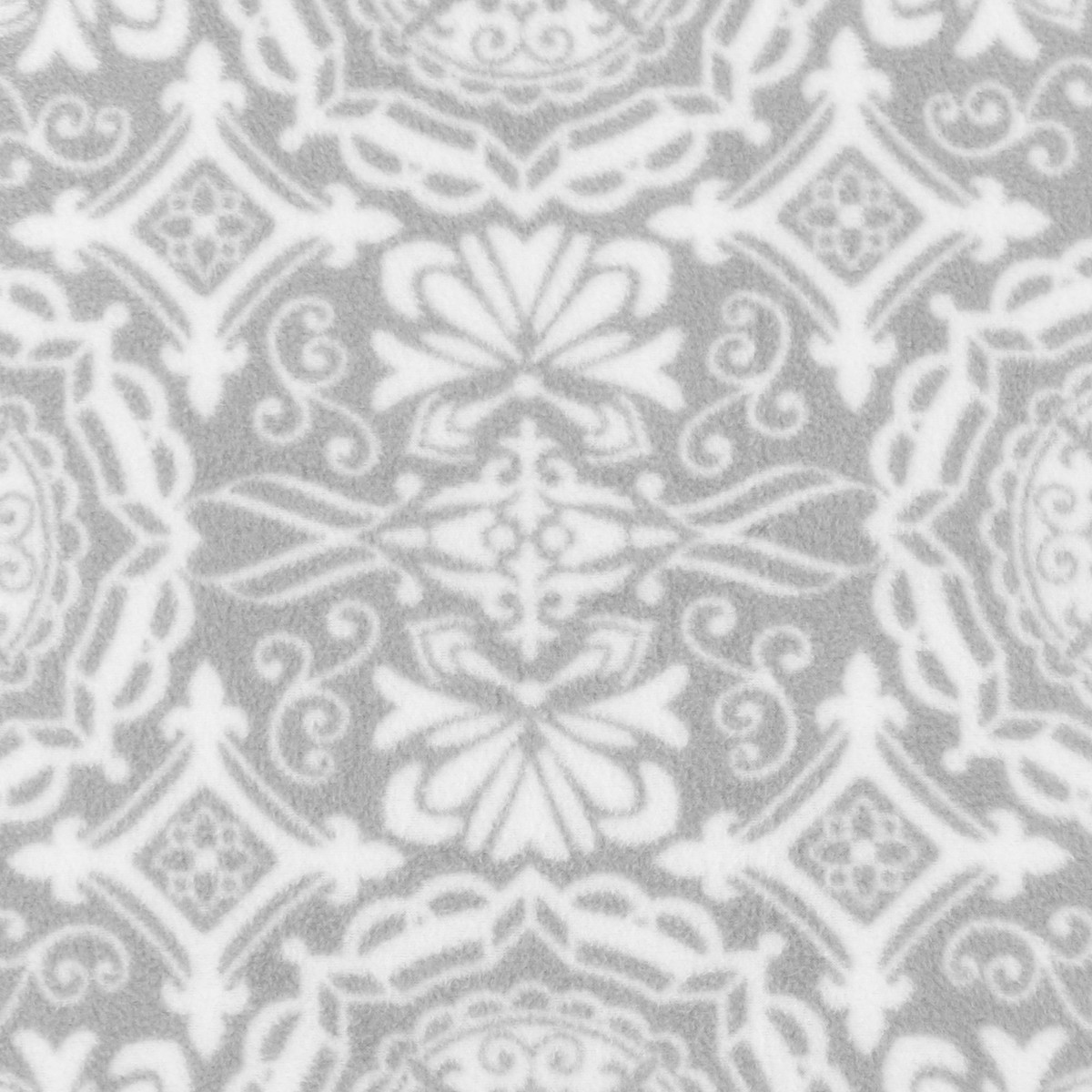 Anti Pill Fleece Print - MONTANA - 043 - Grey