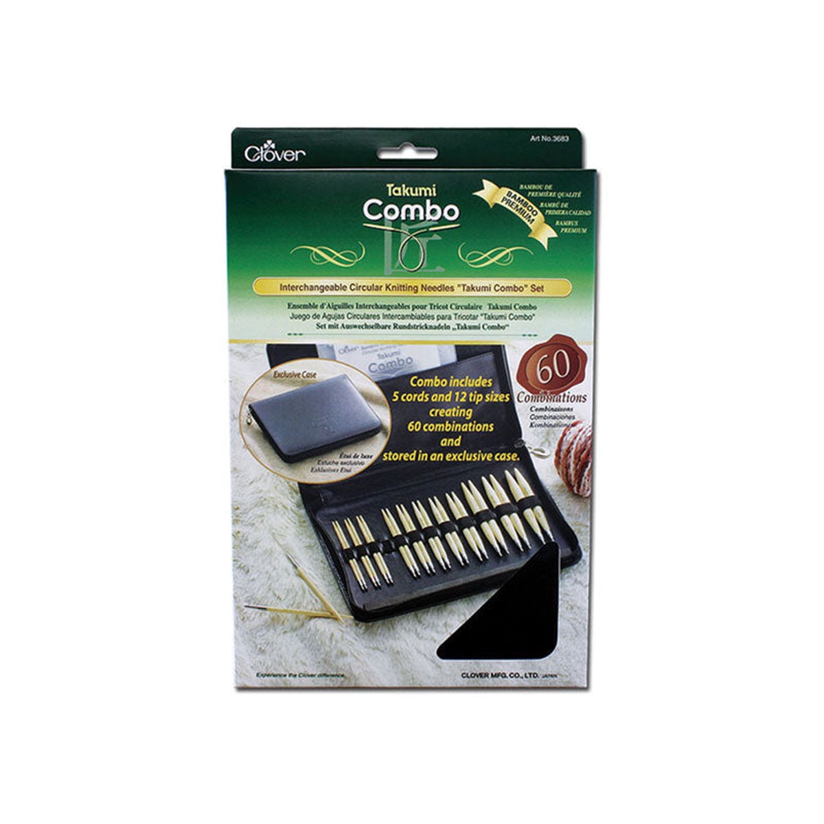CLOVER - Circular Knitting Needle Set "Takumi Combo Set"