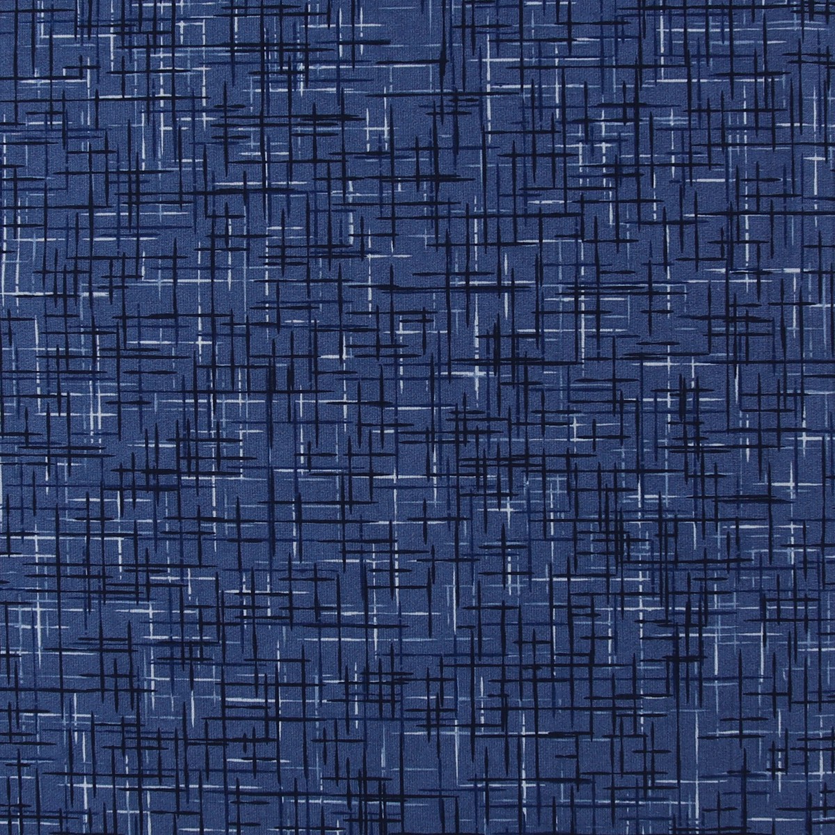 Wide Quilt Backing Print - 127 - Navy