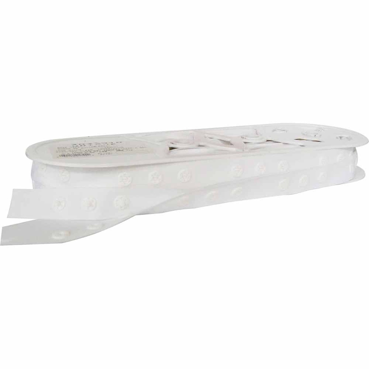 UNIQUE Snaps Tape - 18mm x 10m (" x 11yds) - White