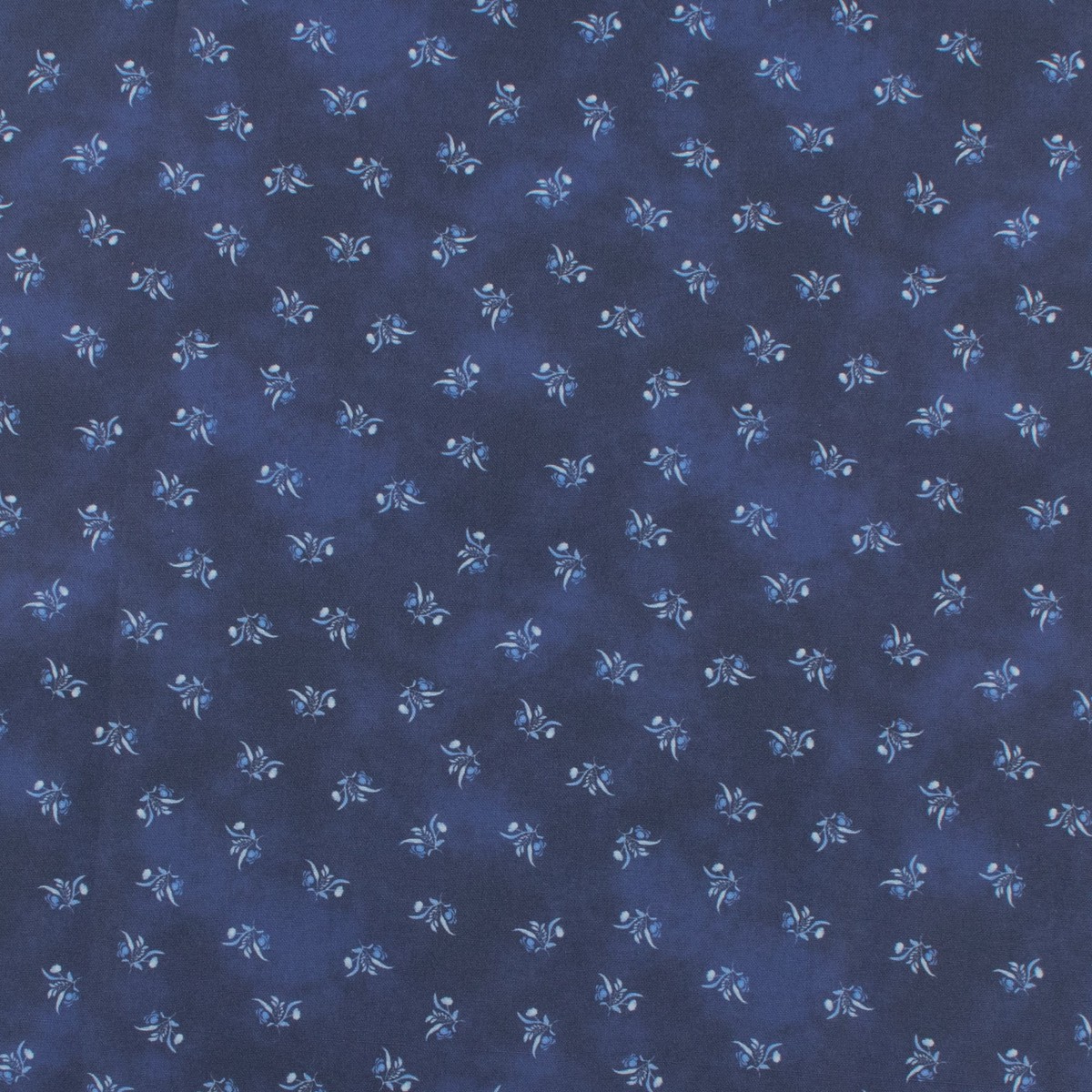Windham Fabrics - Printed Cotton - CHINA BLUE - 001 - Blue