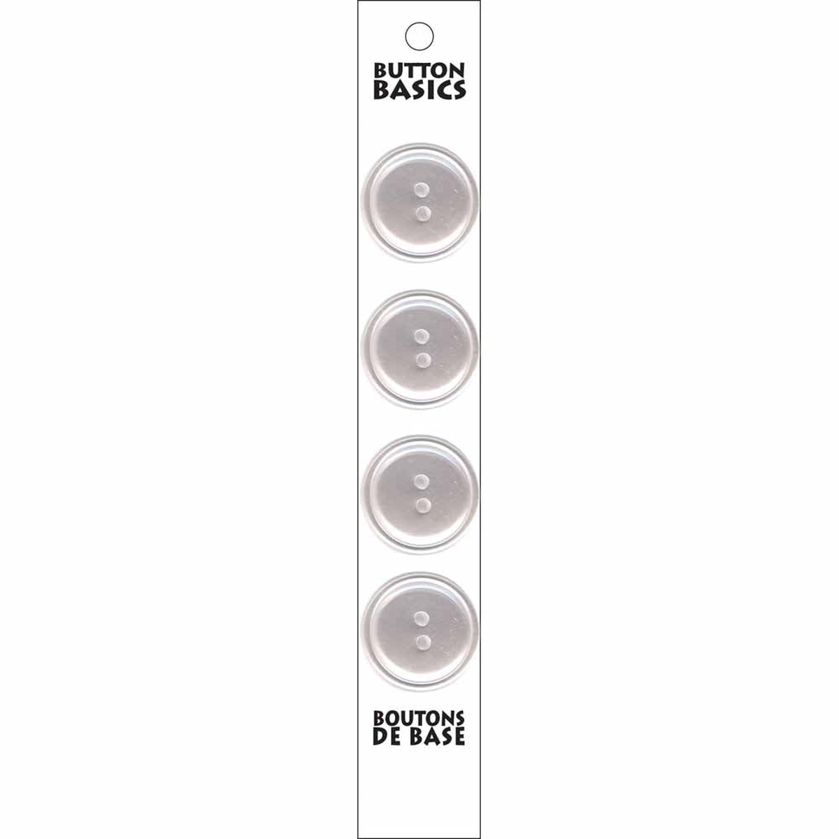 BUTTON BASICS 2 Hole Buttons - 22mm (") - 3 pcs