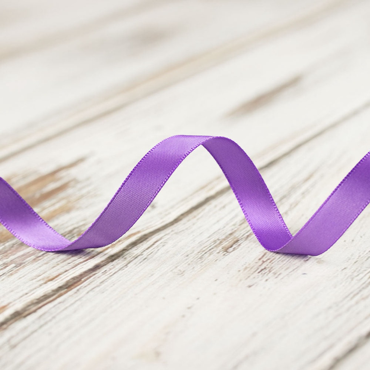 9mm Double Faced Satin Ribbon - Mauve
