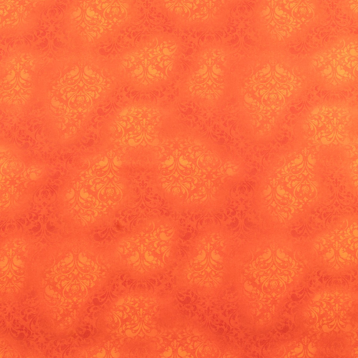 Windham Fabrics - Printed Cotton - MIDNIGHT HOLLOW - 009 - Orange