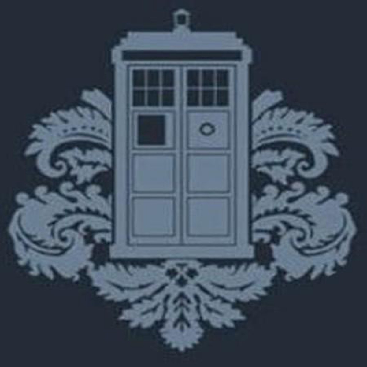 tardis blue pattern