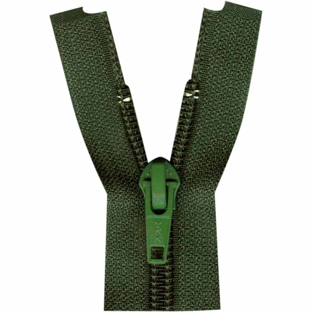 COSTUMAKERS Activewear One Way Separating Zipper 35cm (14") - Dark Green - 1764