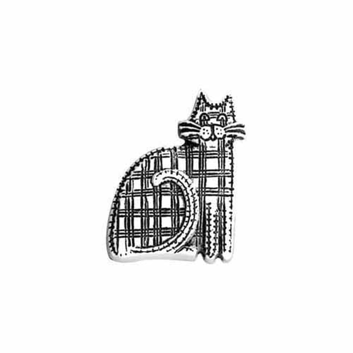 CIRQUE Novelty Shank Button - White - 30mm (1") - Cat 01