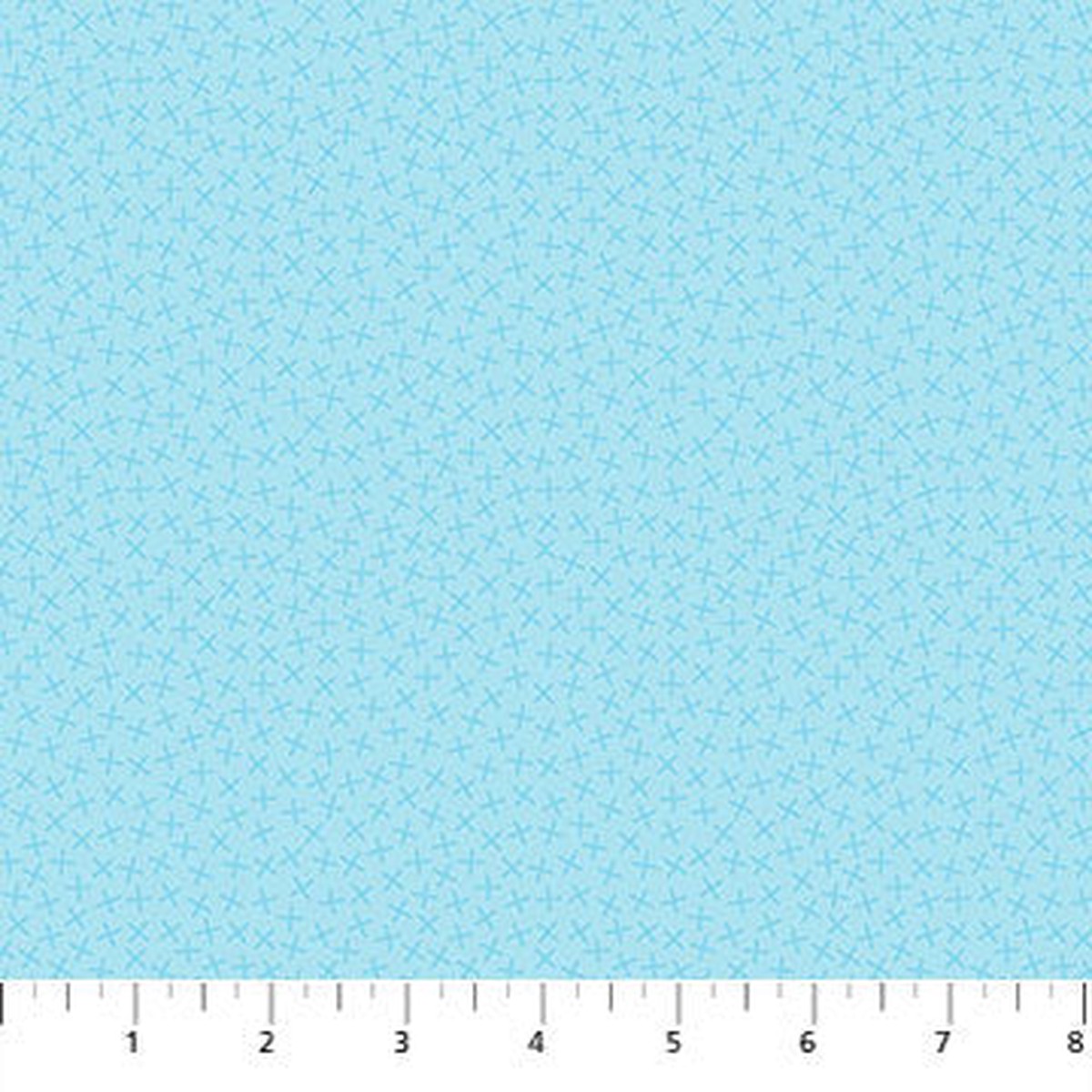 MixMasters Mashup Criss Cross Sky Blue Patrick Lose Cotton Fabric