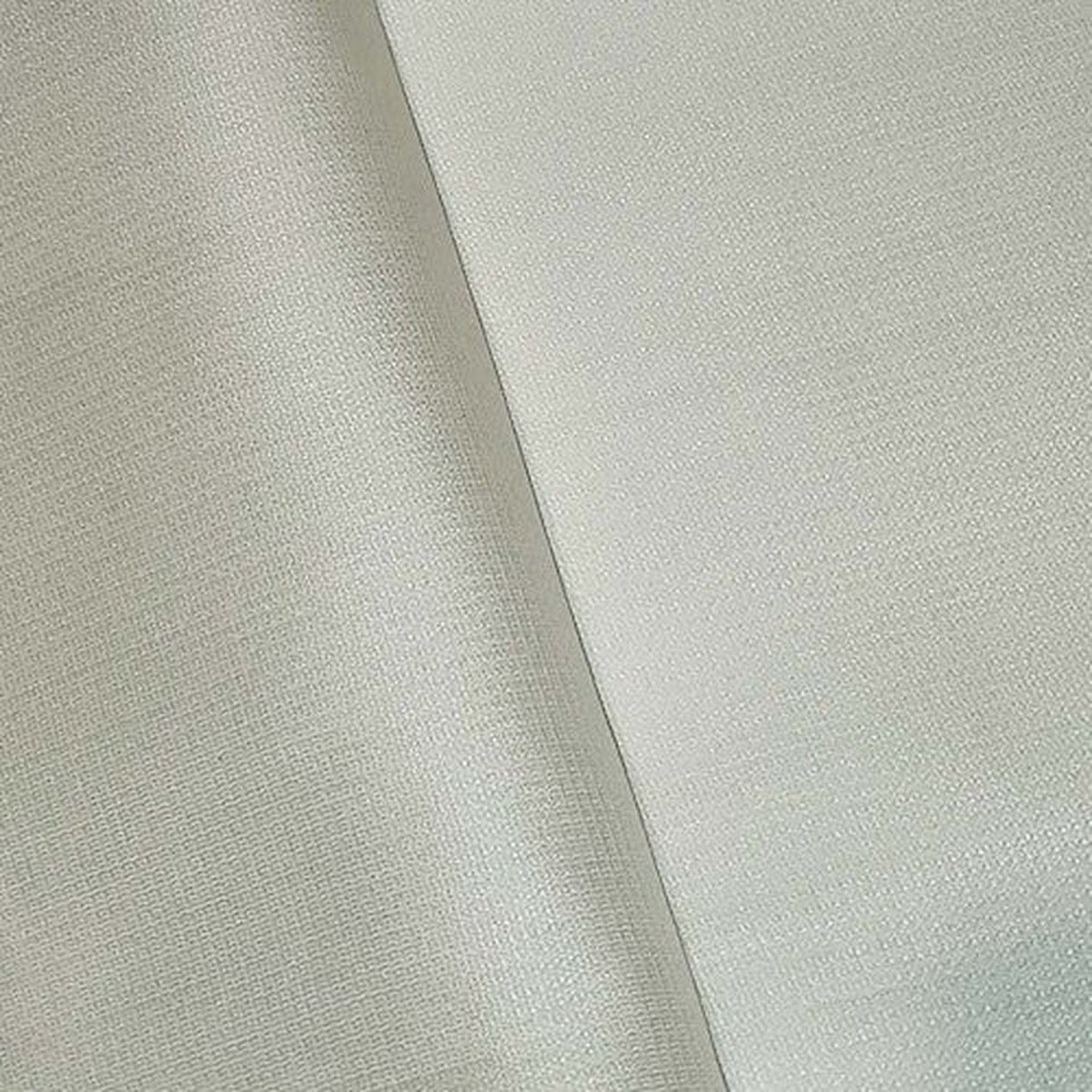 Pearl Ivory Designer Semi-Opaque Silk Blend Textured Dobby Fabric